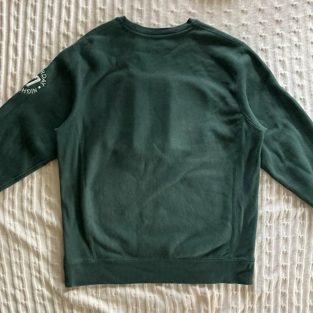 Crewneck Sweater - Dark Green - Picture 6 of 8
